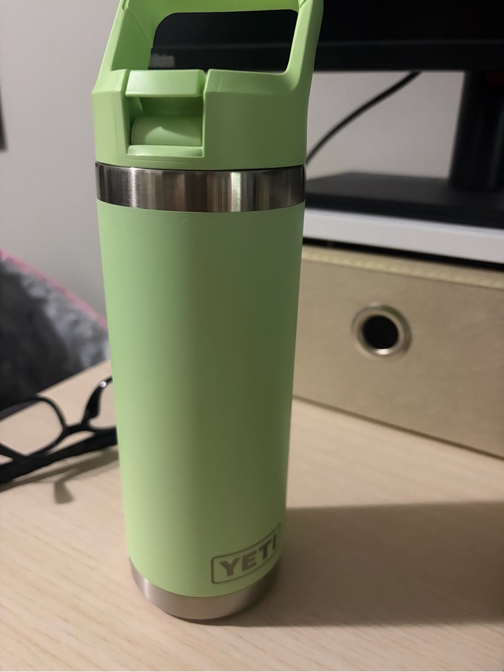 Yeti Rambler 18oz Insulated Bottle - Mint Green